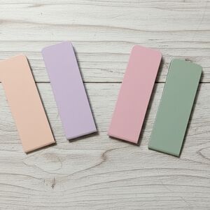 Set of Four Pastel Magnetic Bookmarks